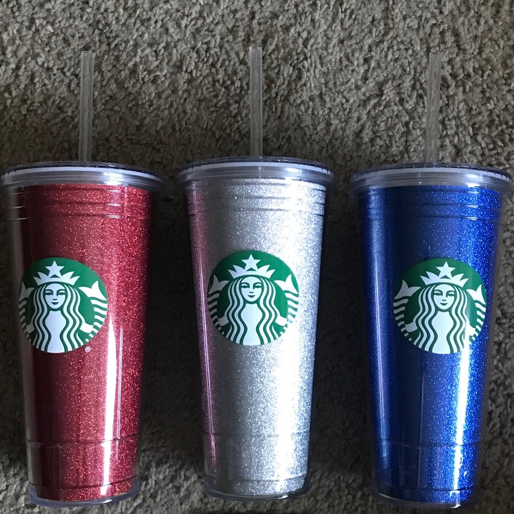 Starbucks Glitter Tumblers